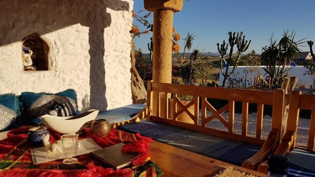 Outdoor dining - Room in villa L'air De La Mer (Sidi Kaouki)