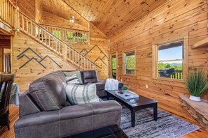 Smart TV, fireplace, video games, table football