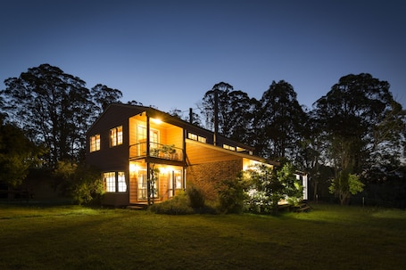 Fachada de la propiedad. Moffat Falls Lodge