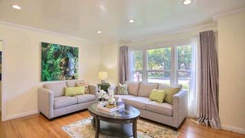 Smart TV, foosball, offices