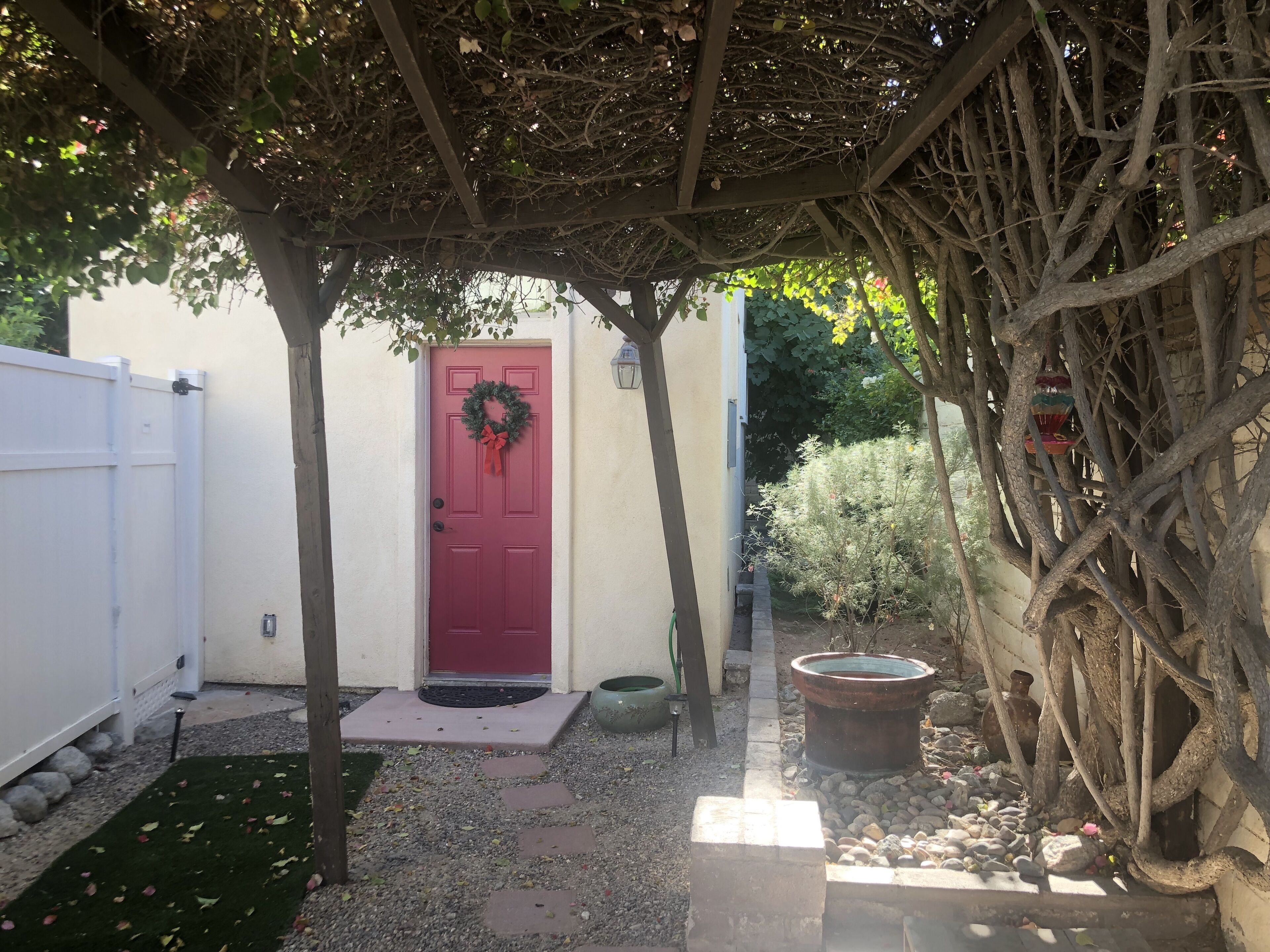 Enceinte de l’hébergement