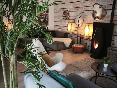 Renovated Loft with Private Pool & Spa - Peaceful Retreat in Auvergne