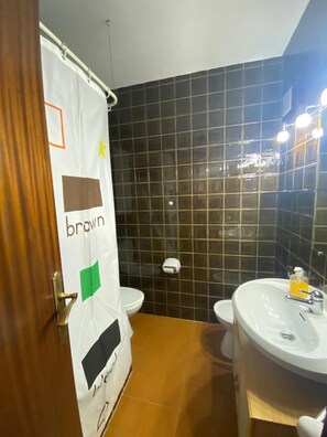 Bidet, towels - Nice apartment on the beach of Comarruga near Barcelona and Tarragona (Coma-ruga)