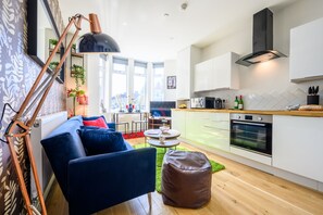 Basic Apartment | Living area | Smart TV - Riverside Gardens 1 by Ty SA (Cardiff)