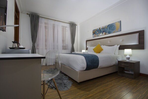 Luxury Room, 1 Bedroom | Iron/ironing board, free WiFi - Urban Brooks Luxury Apartment (Nairobi)