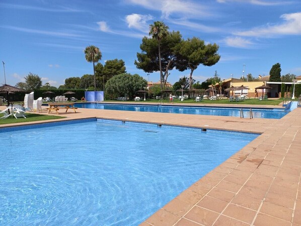 Alberca al aire libre 