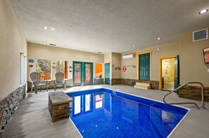 Una piscina climatizada