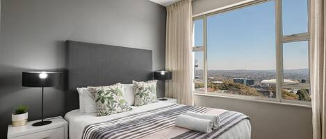 2 bedrooms, in-room safe, iron/ironing board, WiFi