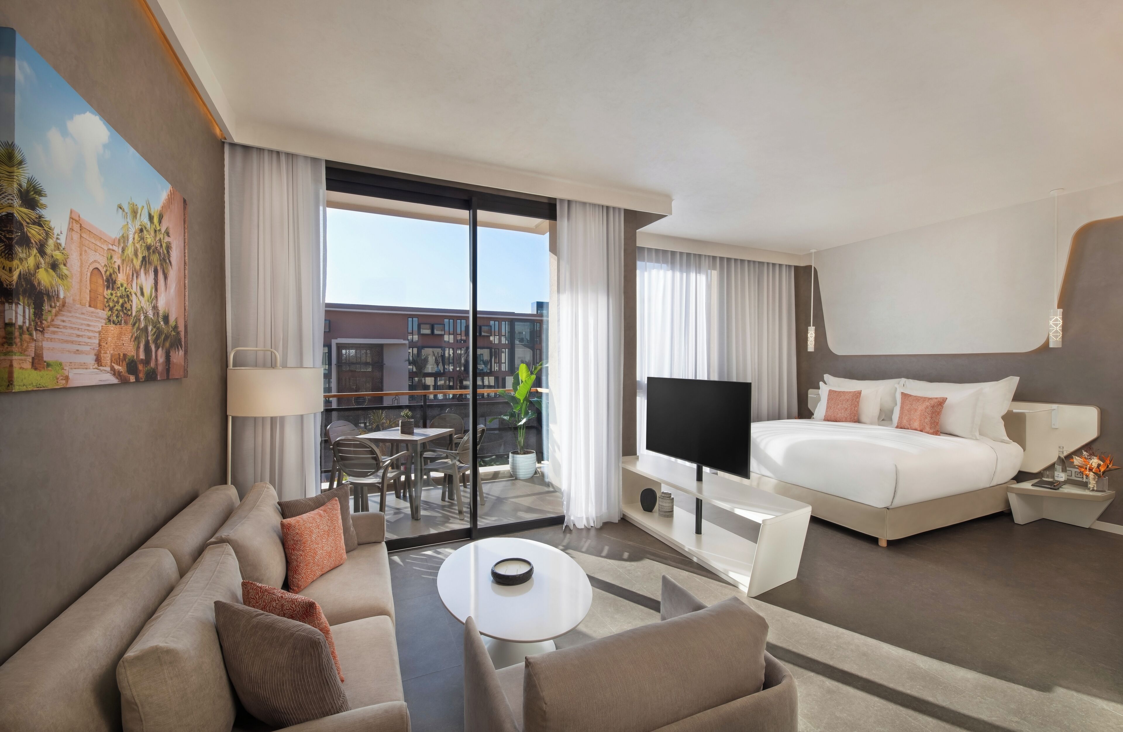 double or twin room (cr7 junior suite avenue) | view from room