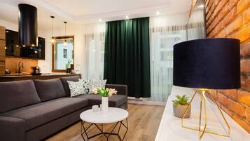 Apartment, 1 Bedroom, Terrace | Living room