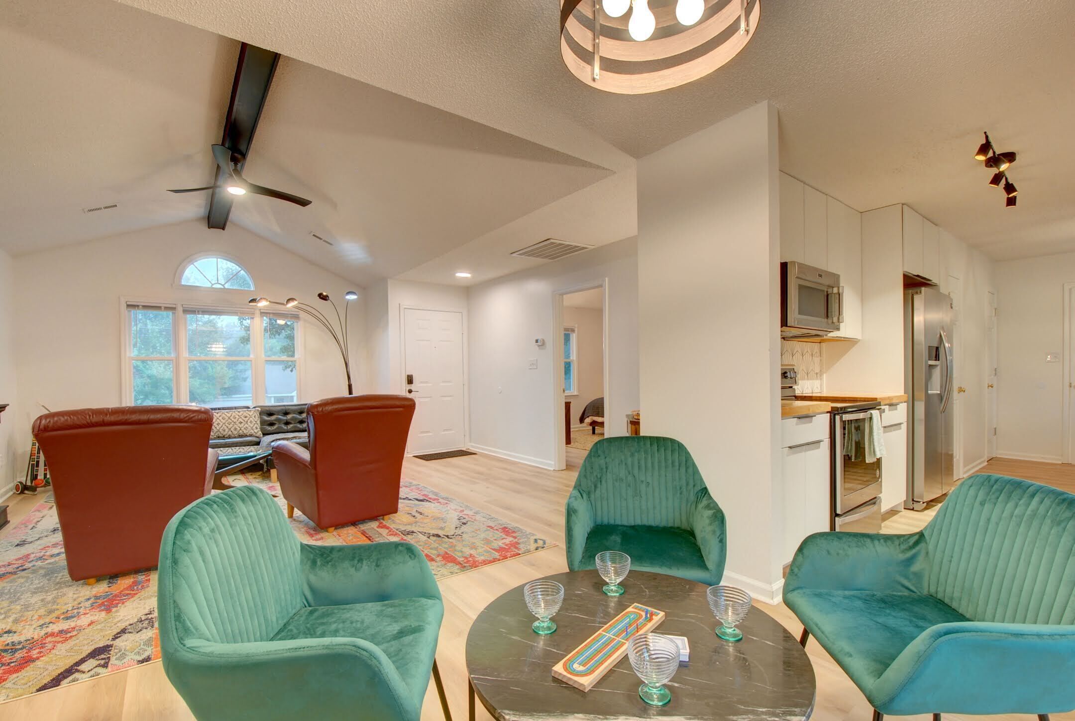 TV connectée, cheminée