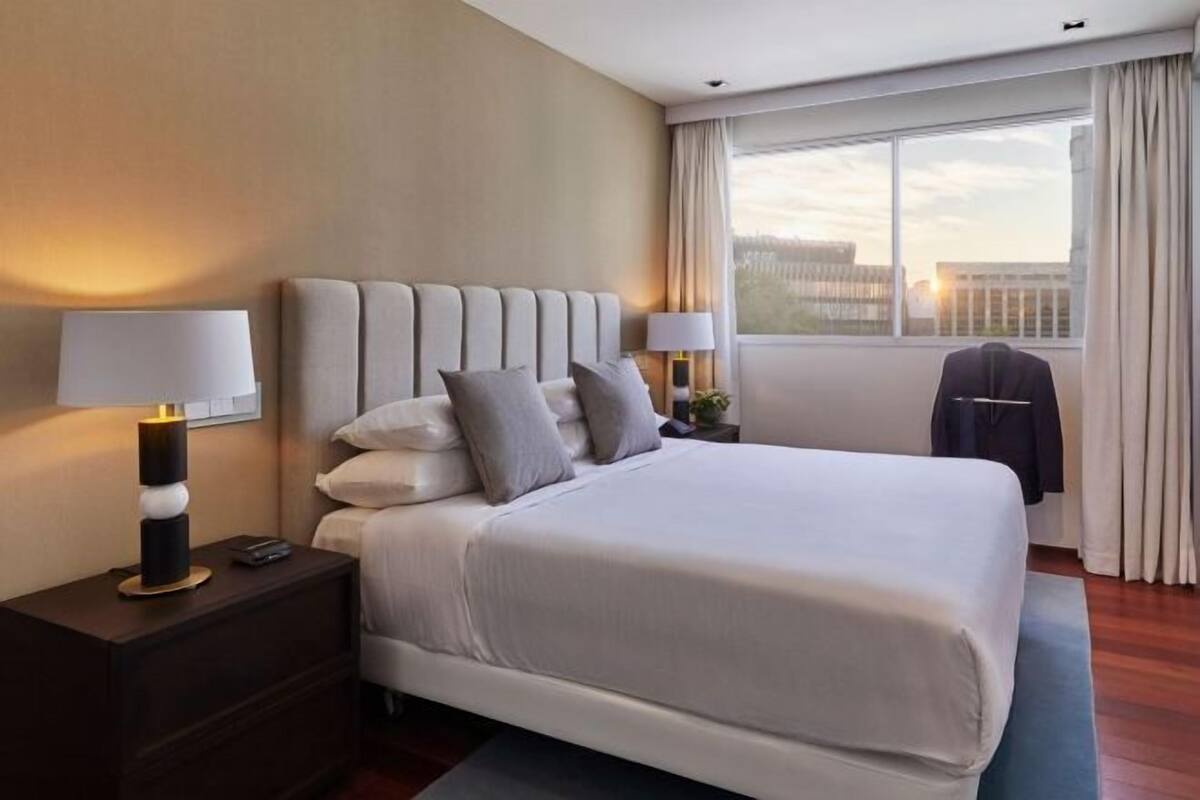 Egyptian cotton sheets, premium bedding, down duvets, memory-foam beds