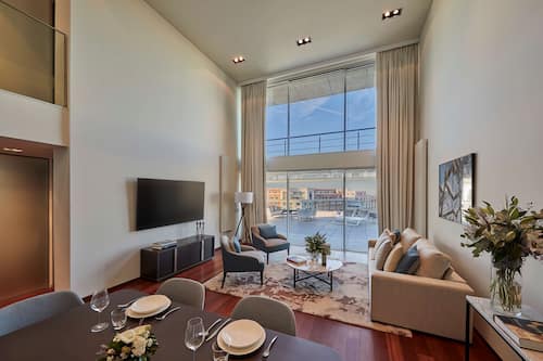 Apartment, 2 Bedrooms (Duplex) | Egyptian cotton sheets, premium bedding, down comforters