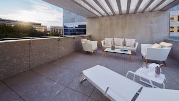 Appartement, 1 slaapkamer, terras | Terras