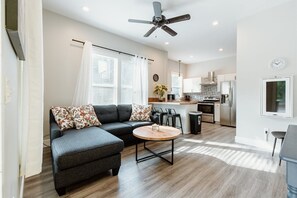 House (614 & 616 S. Converse St. Full Duplex) | Living room | Flat-screen TV
