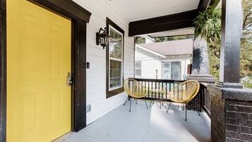 House (616 S. Converse St. (Left Side)) | Balcony