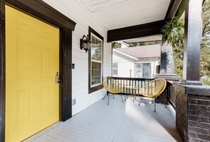 House (616 S. Converse St. (Left Side)) | Balcony