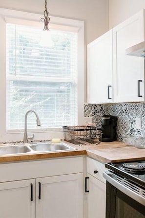 House (616 S. Converse St. (Left Side)) | Private kitchen | Fridge, microwave, stovetop, dishwasher