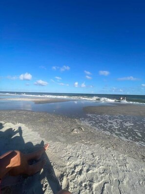 Sun-loungers, beach towels - Love Shak romantic beach condo , pets ok (North Myrtle Beach)