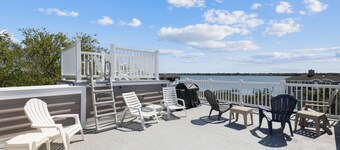 Relax at the Beach over looking the Bay