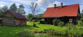 Stylish wooden house in Bohemian Switzerland and the Lusatian Mountains for 10 people