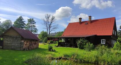 Stylish wooden house in Bohemian Switzerland and the Lusatian Mountains for 10 people
