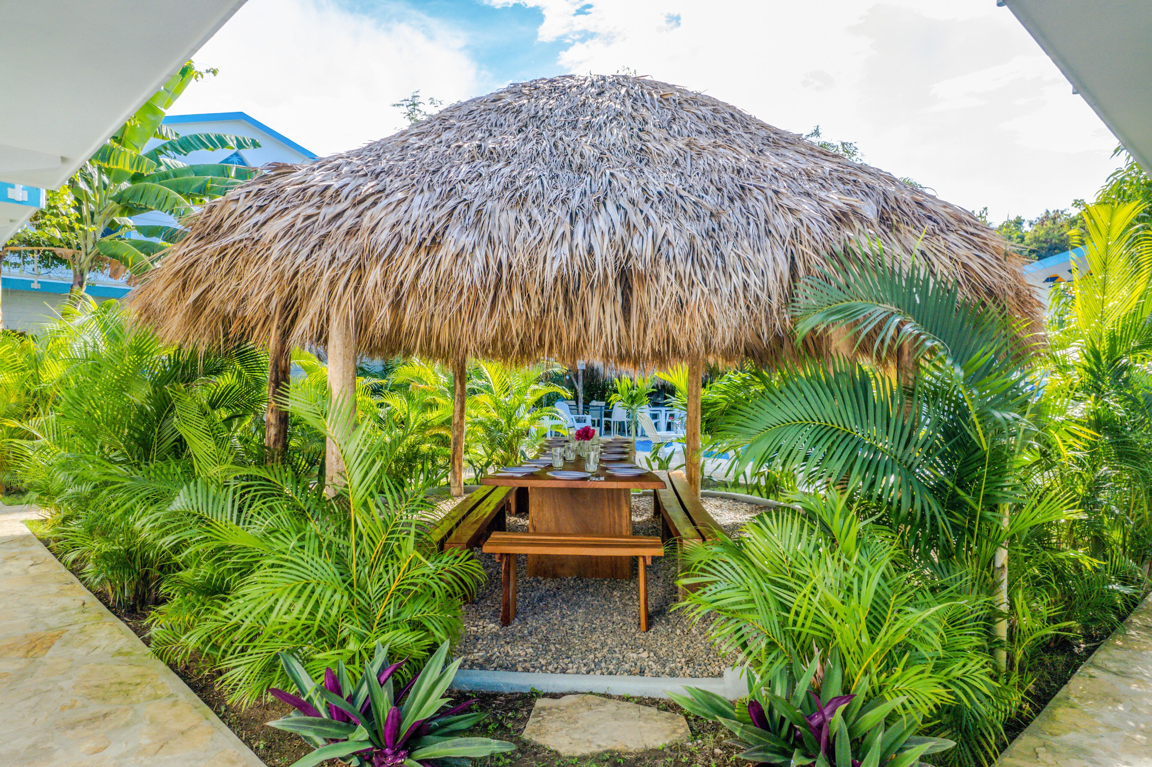 Enceinte de l’hébergement