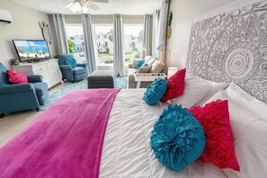 2 chambres, bureau, fer et planche à repasser, Wi-Fi gratuit