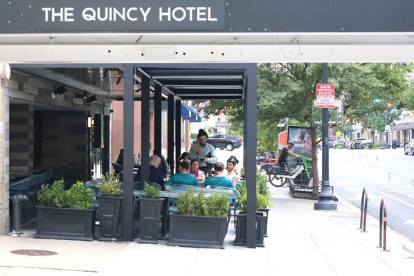 Façade de l’hébergement