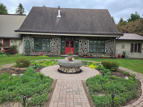 Stone Road Log House