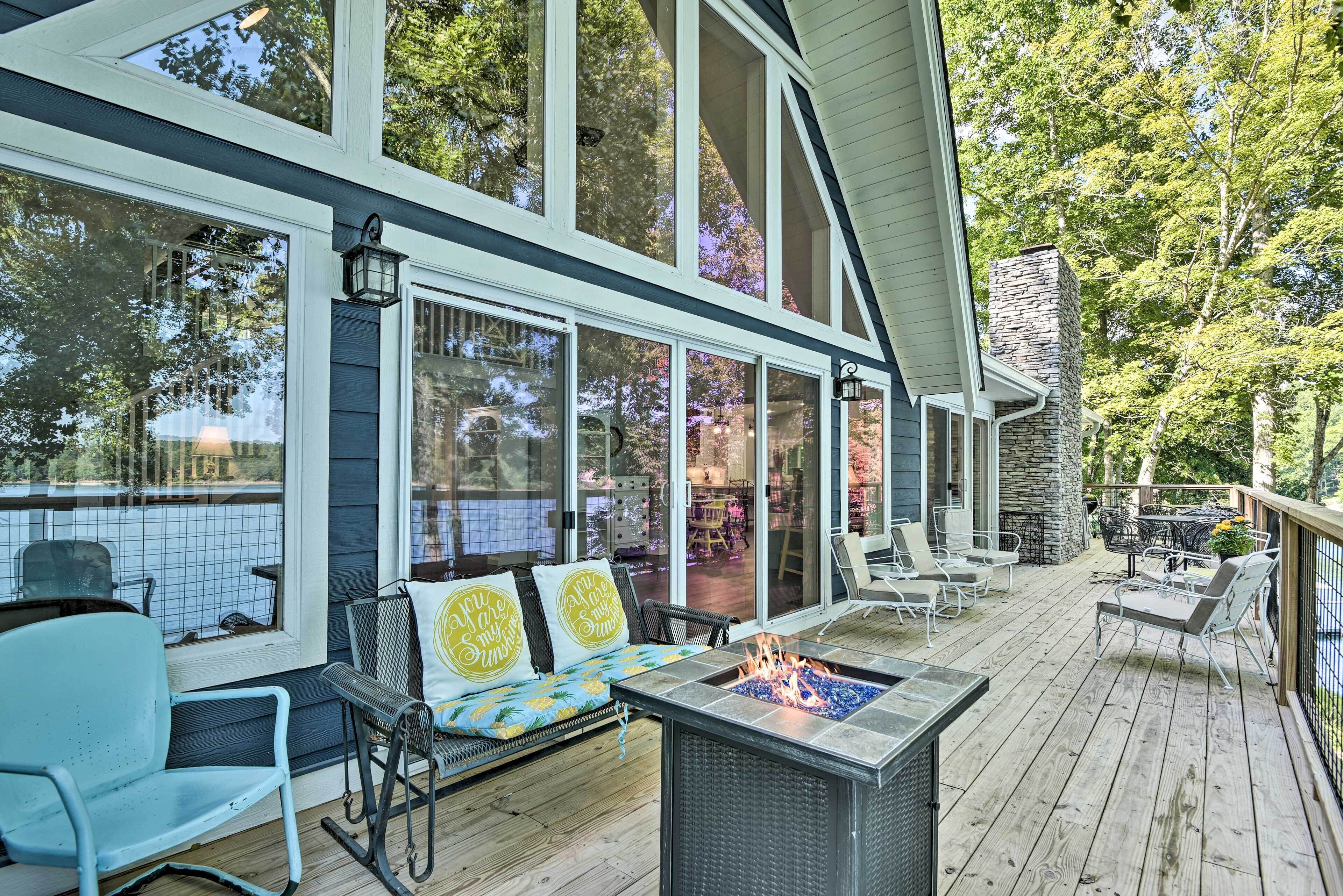 Renovated Lakeside Home w/ Private Boat Dock!