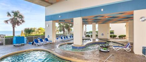 Piscine couverte, piscine chauffée