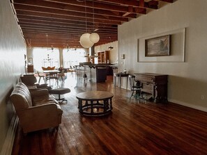 Interior - Downtown loft apartment with excellent views, furnishings and location on square (Enid)