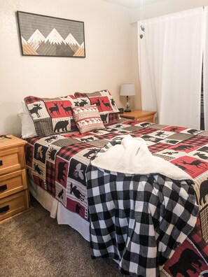 1 Schlafzimmer, Bügeleisen/Bügelbrett, kostenloses WLAN, Bettwäsche