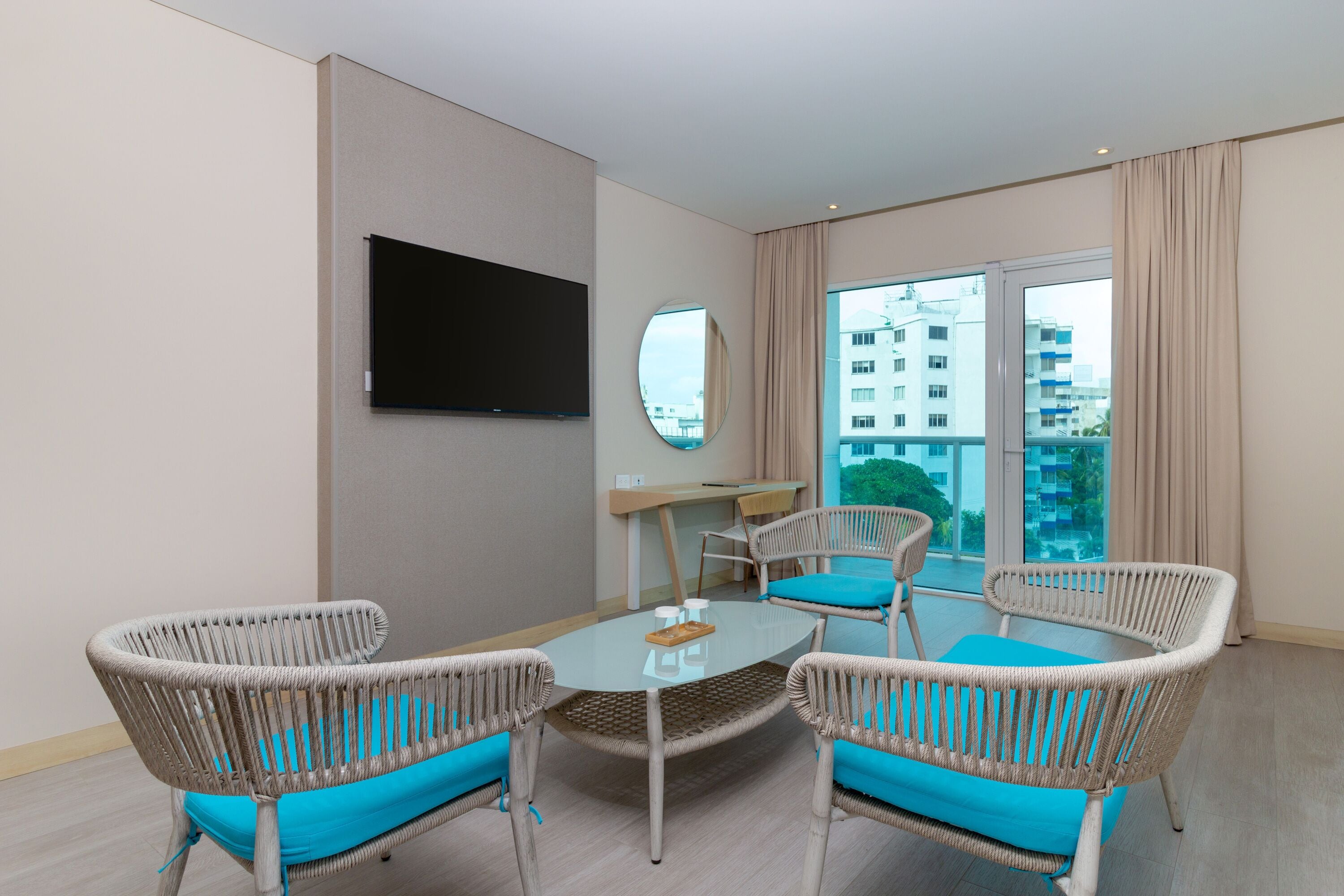 junior suite, balcony (deluxe) | view from room