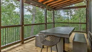Cabin, 3 Bedrooms | Balcony