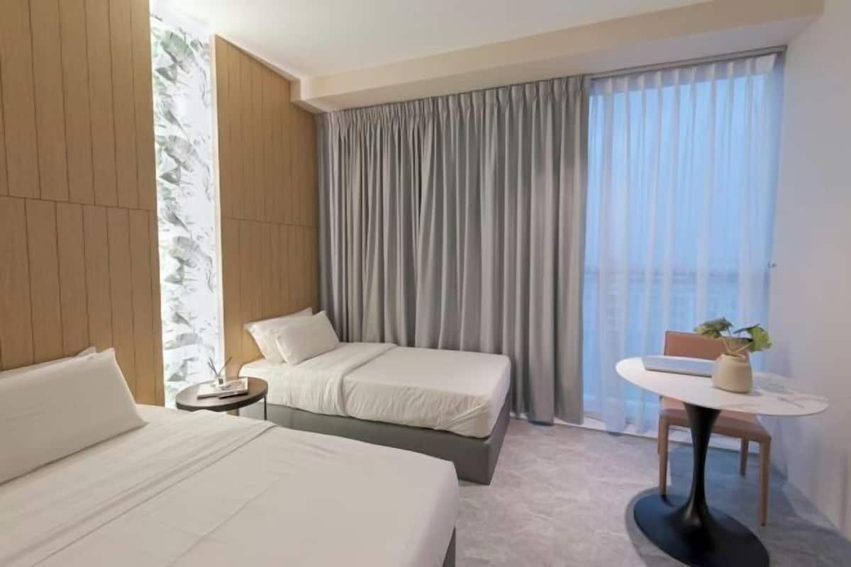 1 bedroom, hypo-allergenic bedding, free WiFi, bed sheets