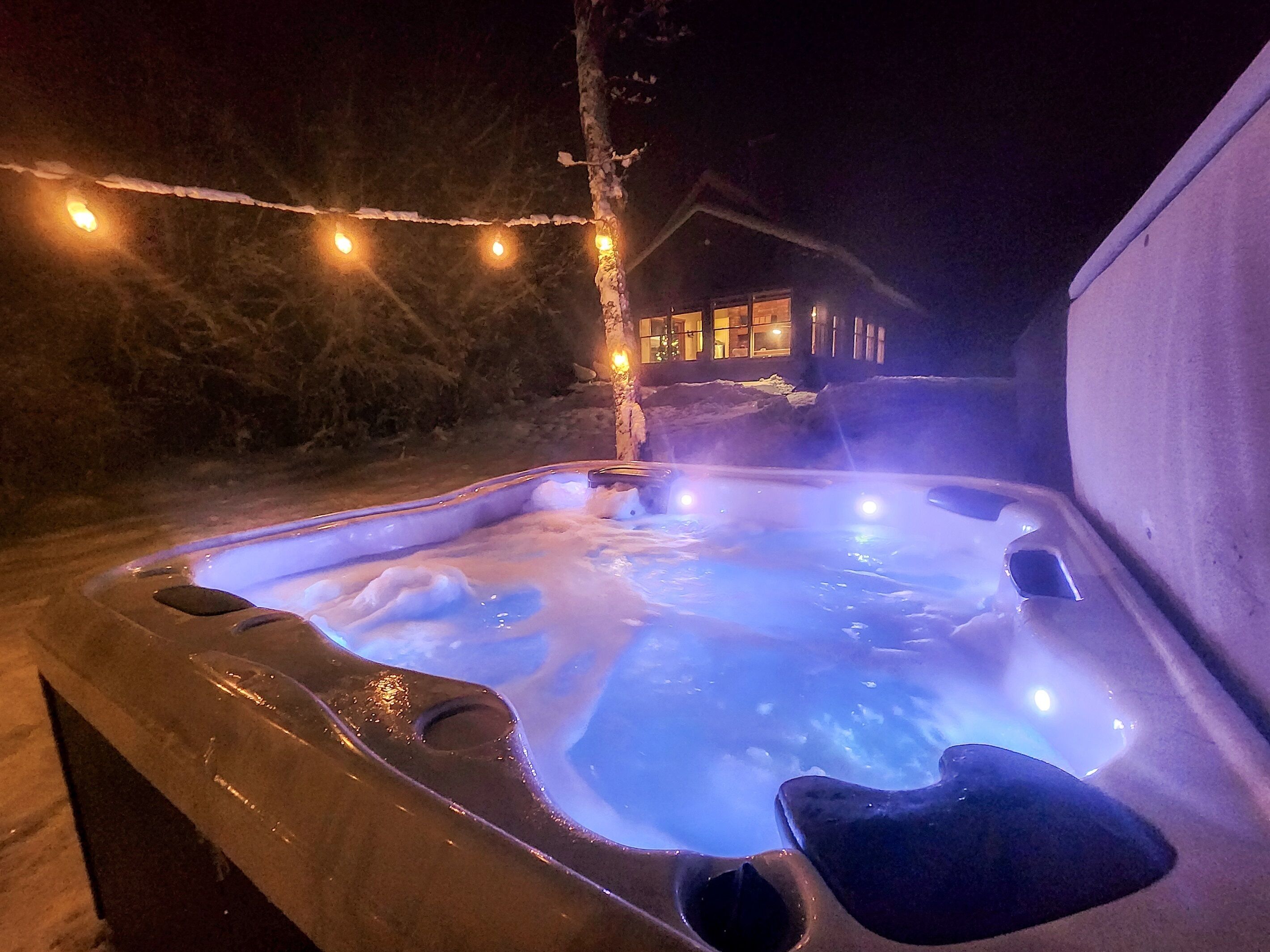 Bain à remous extérieur