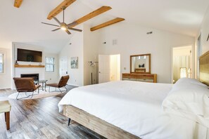 5 habitaciones, tabla de planchar con plancha, internet y ropa de cama 