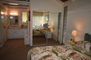 1 bedroom, desk, iron/ironing board, free WiFi -  Renovated, Air Conditioned 2nd Floor Princeville Condo
Has Primary BdRm & Loft (Princeville)