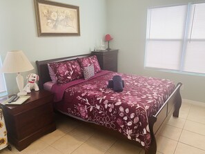 4 bedrooms, iron/ironing board, travel cot, free WiFi