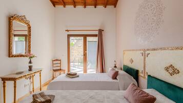 2 dormitorios, tabla de planchar con plancha, wifi gratis y ropa de cama