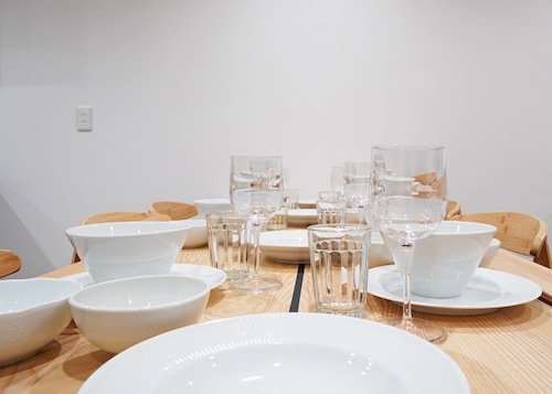 客室内のダイニングエリア