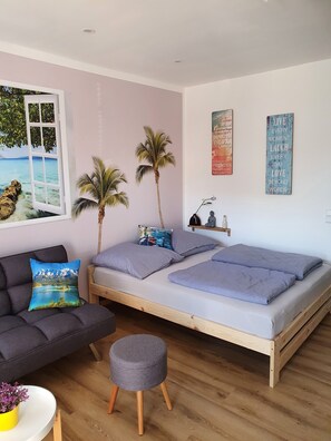 1 bedroom, WiFi, bed sheets, wheelchair access