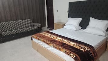Kamar Double Mewah | Kedap suara, Wi-Fi gratis, dan seprai linen