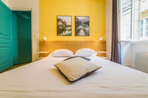 1 chambre, Wi-Fi gratuit, draps fournis