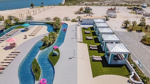 Indoor pool, a heated pool