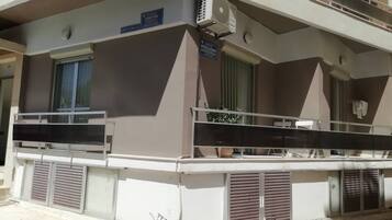 Majoituspaikan julkisivu