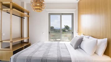 5 chambres, couette en duvet d'oie, matelas Select Comfort