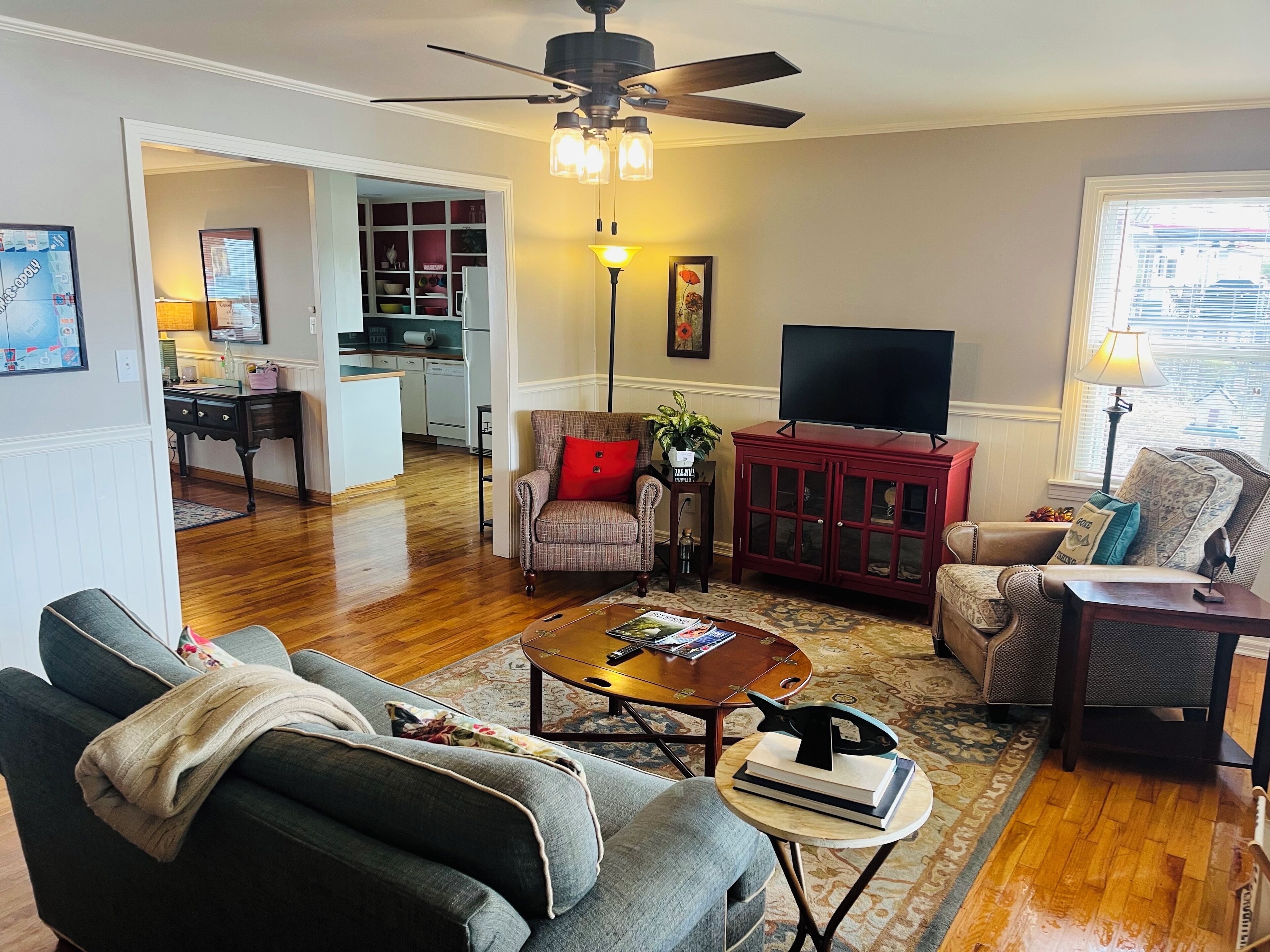 智能電視、壁爐